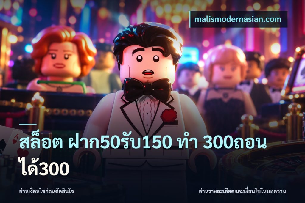 สล็อต ฝาก50รับ150 ทํา 300ถอนได้300