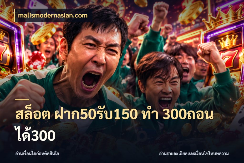 สล็อต ฝาก50รับ150 ทํา 300ถอนได้300 สนุกกับตัวเลือกโปรในสไตล์ของคุณ สไตล์ malismodernasian.com