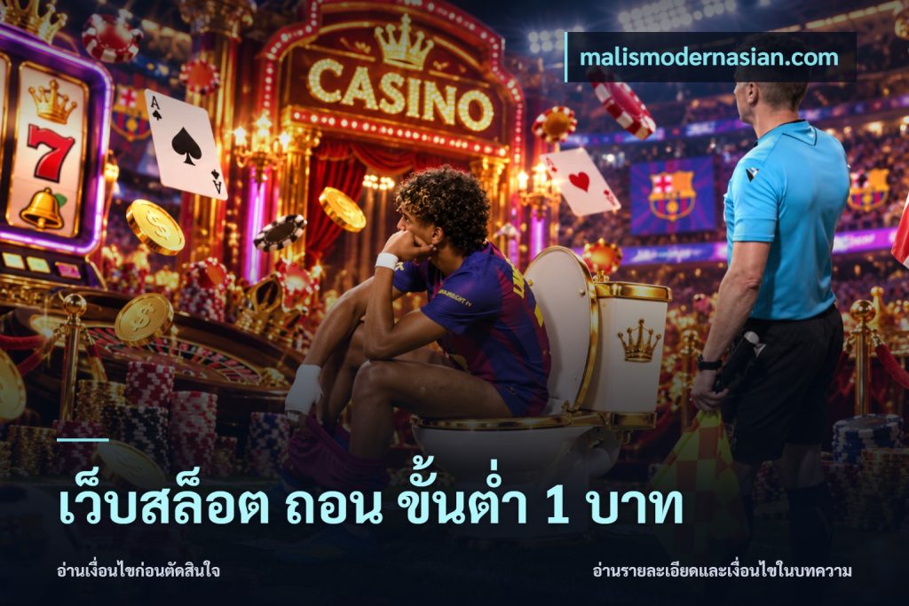 เว็บสล็อต ถอน ขั้นต่ํา 1 บาท