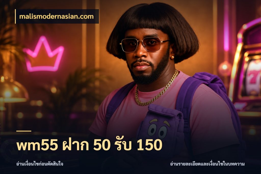 wm55 ฝาก 50 รับ 150 รูปแบบโบนัสกับสิทธิ์ของสายเกม กับ malismodernasian.com
