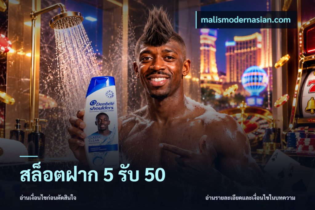 สล็อตฝาก 5 รับ 50