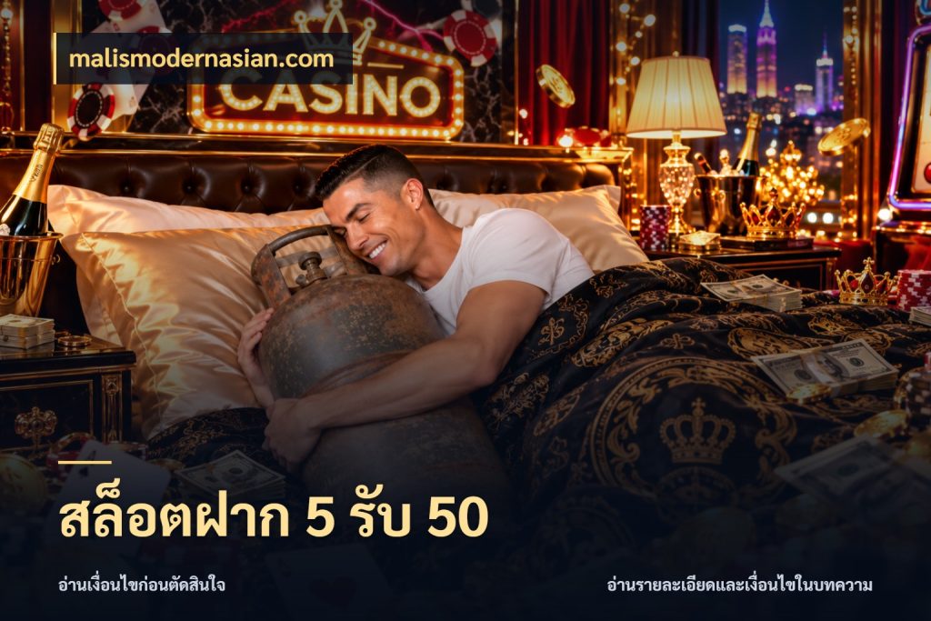 สล็อตฝาก 5 รับ 50 เปิดมุมโปรให้เข้ากับเกมแนวโปรด กับ malismodernasian.com