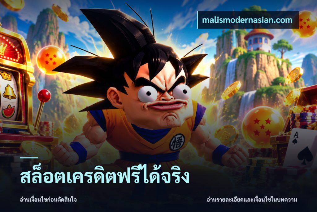 สล็อตเครดิตฟรีได้จริง