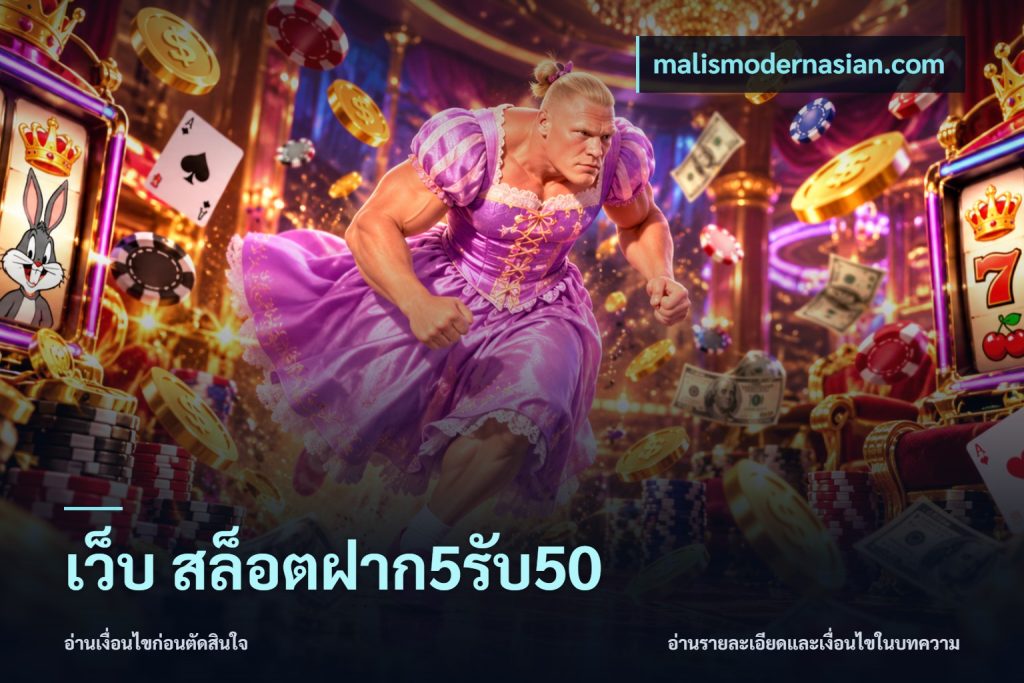เว็บ สล็อตฝาก5รับ50