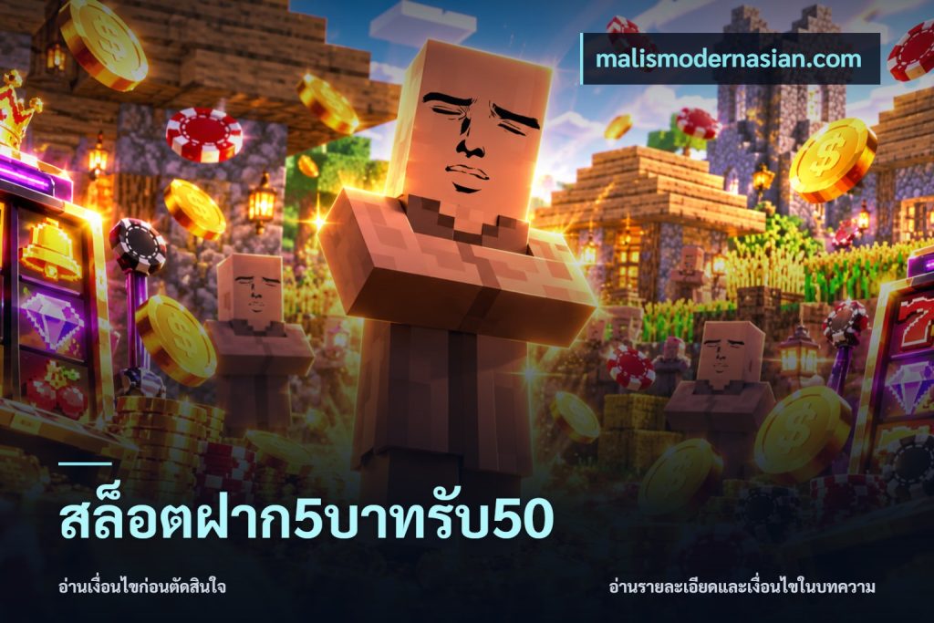 สล็อตฝาก5บาทรับ50