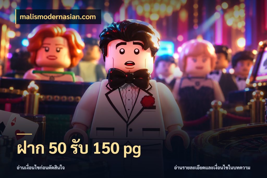 ฝาก 50 รับ 150 pg โปรกับเกมที่ชอบเลือกให้ตรงสไตล์ กับ malismodernasian.com
