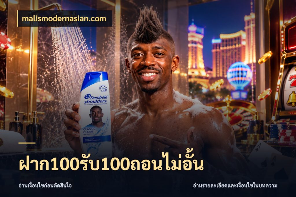ฝาก100รับ100ถอนไม่อั้น malismodernasian.com สายโบนัสเลือกจังหวะสนุกได้อย่างไร