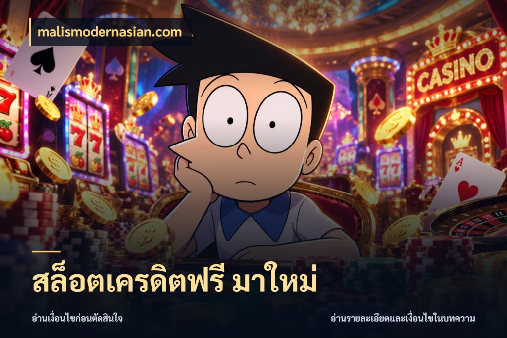 สล็อตเครดิตฟรี มาใหม่ เครดิตฟรีในมุมที่สายโบนัสสนใจ สไตล์ malismodernasian.com