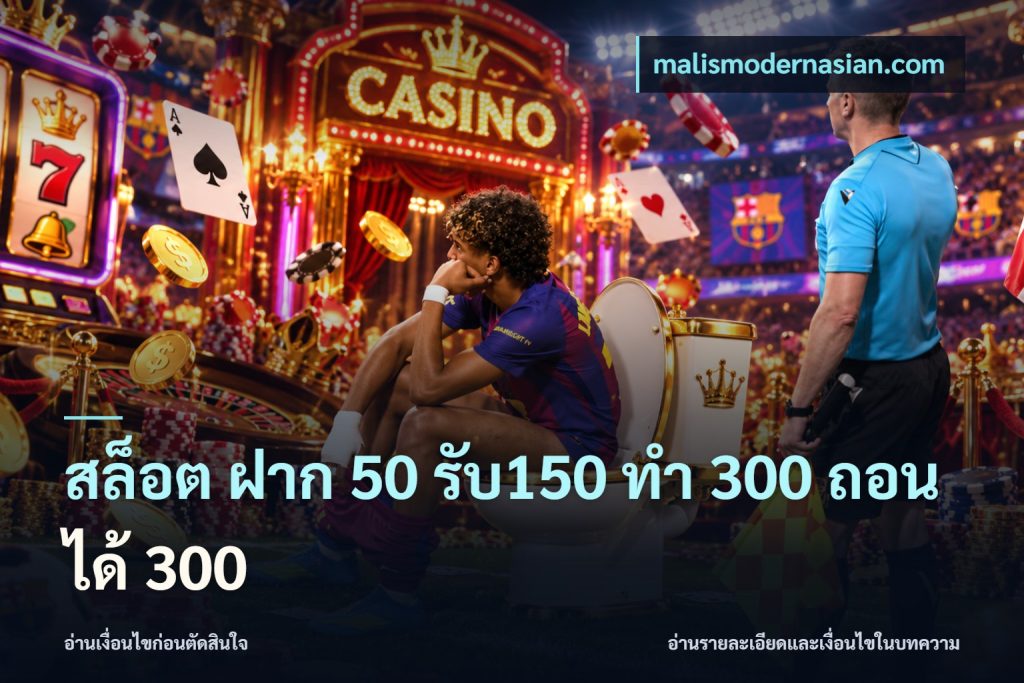 สล็อต ฝาก 50 รับ150 ทํา 300 ถอนได้ 300