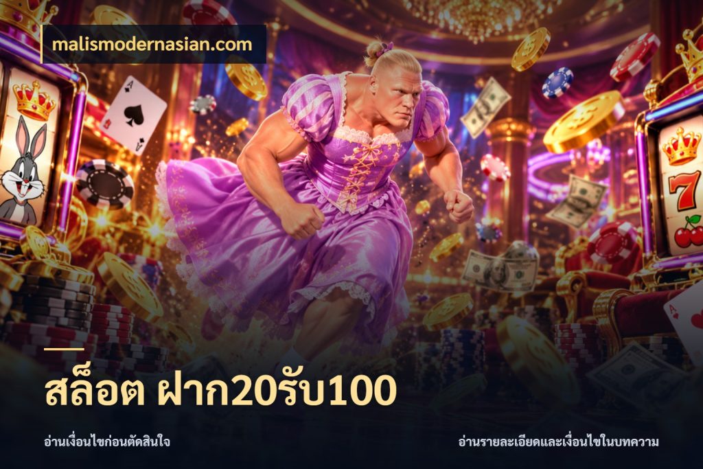 สล็อต ฝาก20รับ100 โปรยอดรับที่สายเกมสนใจ สไตล์ malismodernasian.com