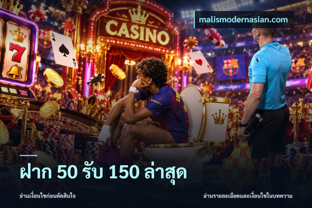 ฝาก 50 รับ 150 ล่าสุด