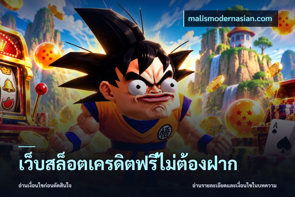 เว็บสล็อตเครดิตฟรีไม่ต้องฝาก