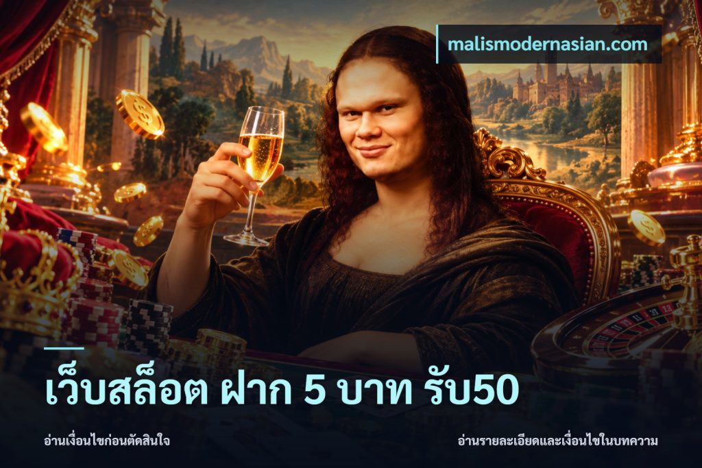 เว็บสล็อต ฝาก 5 บาท รับ50