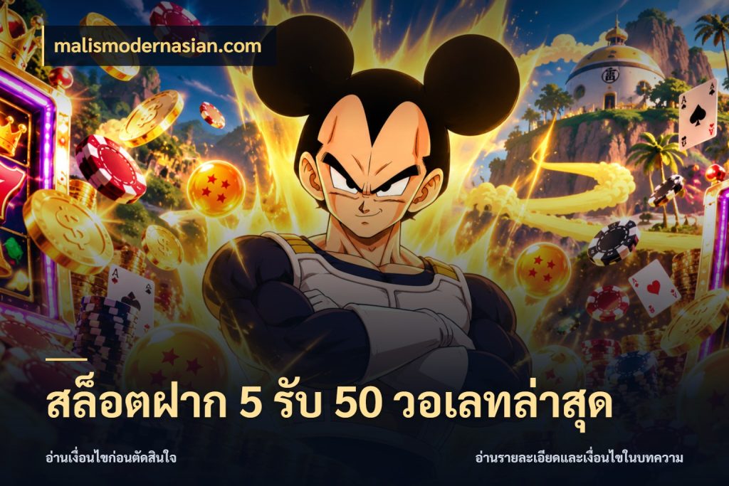 สล็อตฝาก 5 รับ 50 วอเลทล่าสุด สนุกกับตัวเลือกโปรในสไตล์ของคุณ กับ malismodernasian.com