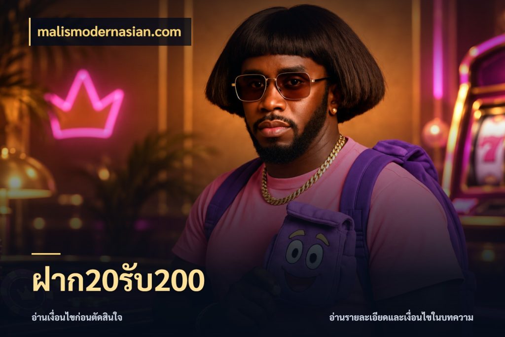 ฝาก20รับ200 malismodernasian.com รูปแบบโบนัสกับสิทธิ์ของสายเกม