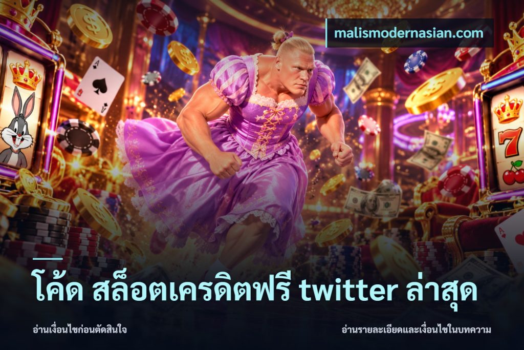 โค้ด สล็อตเครดิตฟรี twitter ล่าสุด