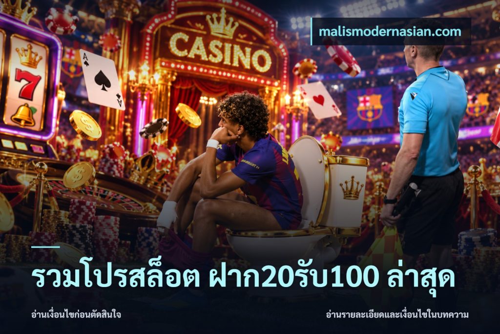 รวมโปรสล็อต ฝาก20รับ100 ล่าสุด