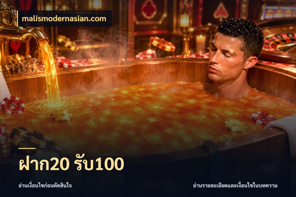 ฝาก20 รับ100 เครดิตกับรูปแบบโปรที่ตรงใจ สไตล์ malismodernasian.com
