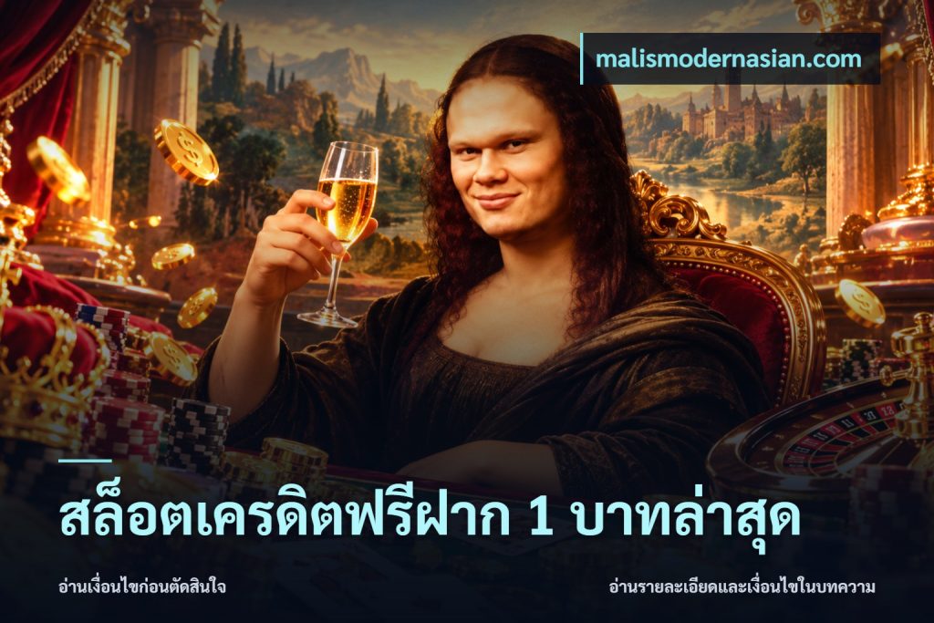 สล็อตเครดิตฟรีฝาก 1 บาทล่าสุด