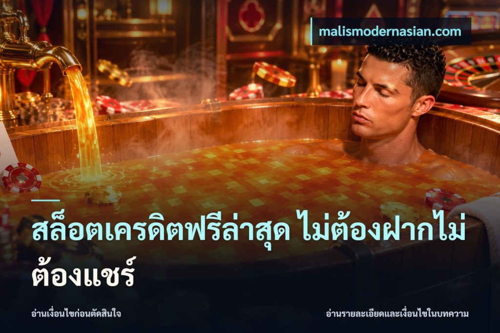 สล็อตเครดิตฟรีล่าสุด ไม่ต้องฝากไม่ต้องแชร์