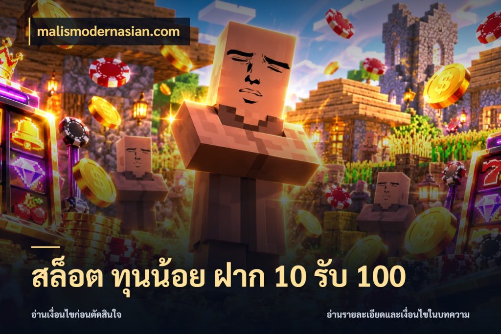 สล็อต ทุนน้อย ฝาก 10 รับ 100 สีสันของโปรฝากและยอดรับ สไตล์ malismodernasian.com