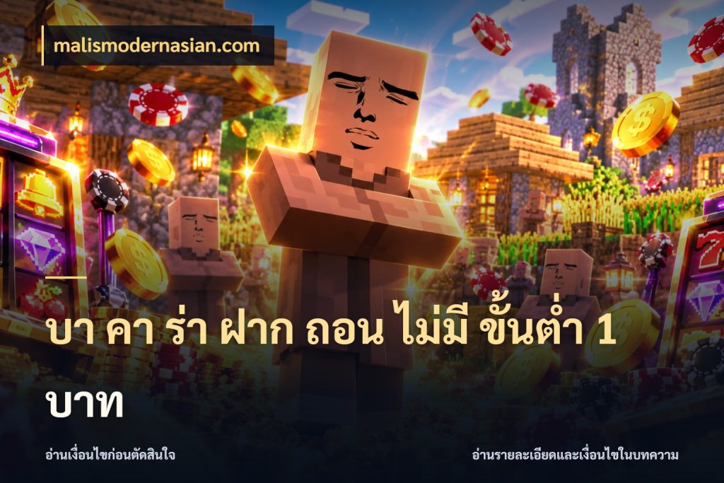 บา คา ร่า ฝาก ถอน ไม่มี ขั้นต่ำ 1 บาท ยอดที่เกี่ยวข้องกับรูปแบบบาคาร่า สไตล์ malismodernasian.com