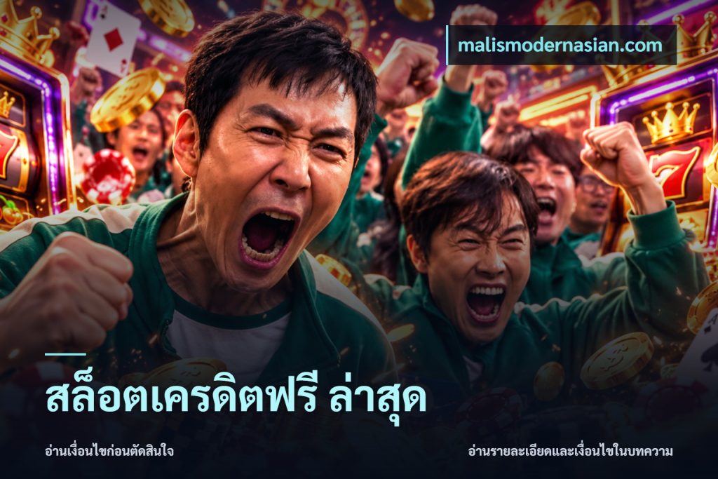 สล็อตเครดิตฟรี ล่าสุด