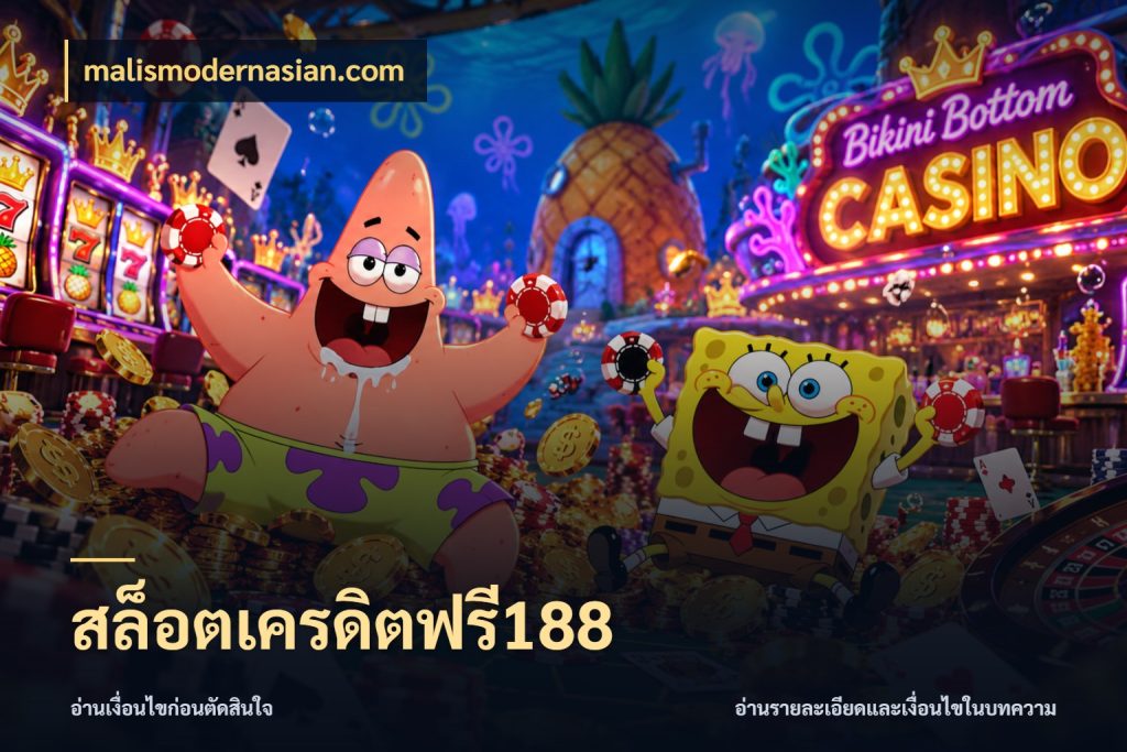 สล็อตเครดิตฟรี188 เปิดประเด็นเครดิตฟรีสำหรับคนชอบลุ้น กับ malismodernasian.com
