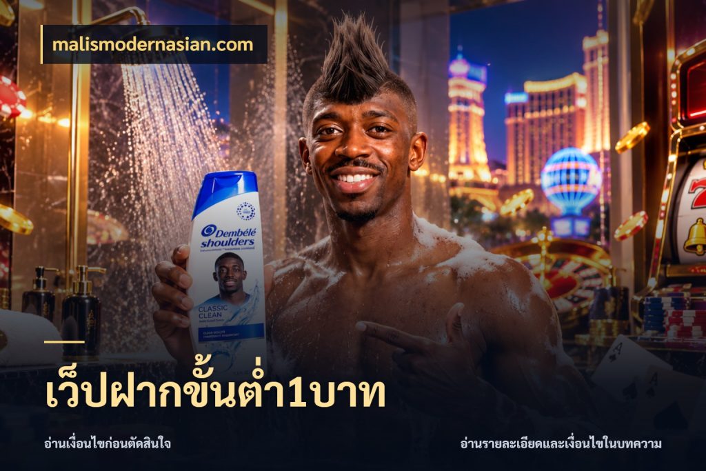 เว็ปฝากขั้นต่ำ1บาท ทุนเบาก็มีสีสันในจังหวะของคุณ ในมุม malismodernasian.com