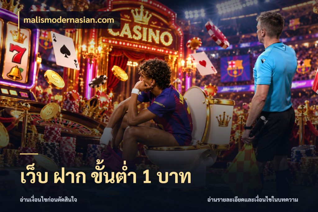 เว็บ ฝาก ขั้นต่ำ 1 บาท ยอดเริ่มต้นน่าจับตากับสิทธิ์ที่เกี่ยวข้อง ในมุม malismodernasian.com
