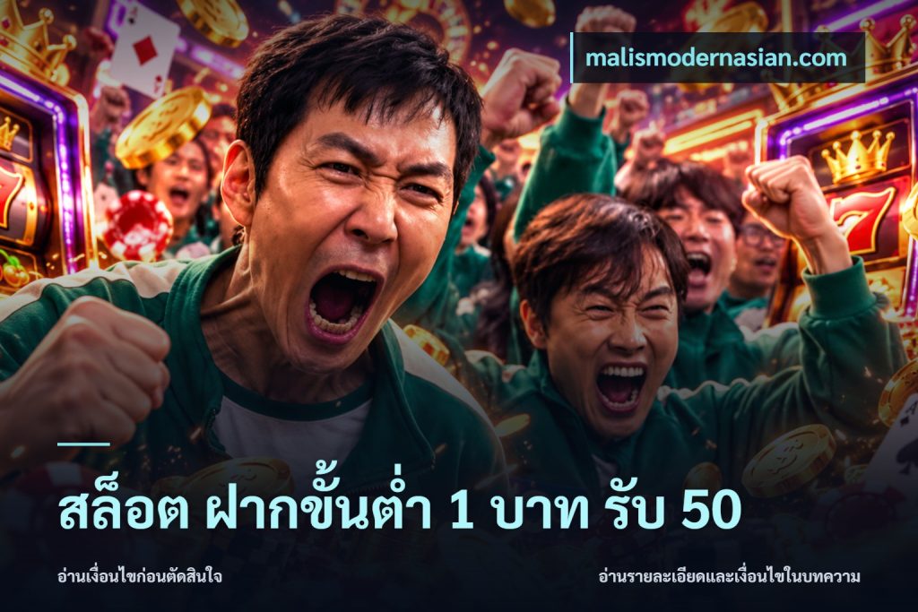 สล็อต ฝากขั้นต่ำ 1 บาท รับ 50