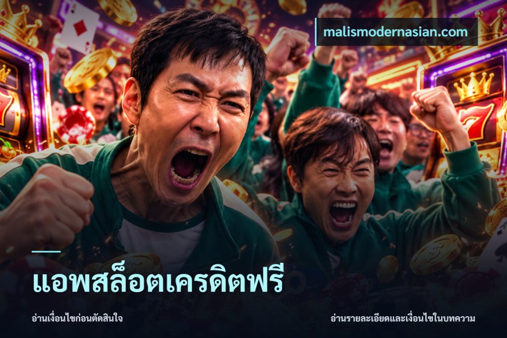 แอพสล็อตเครดิตฟรี
