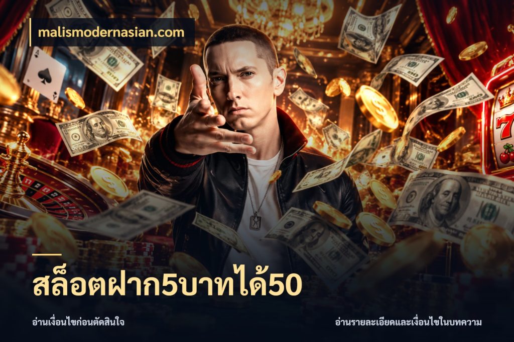 สล็อตฝาก5บาทได้50 จับประเด็นยอดรับก่อนเลือกความสนุก กับ malismodernasian.com