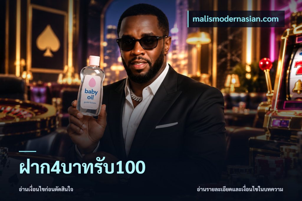ฝาก4บาทรับ100