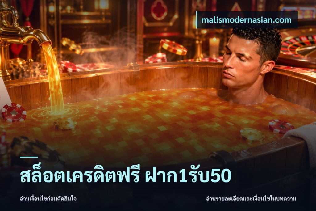 สล็อตเครดิตฟรี ฝาก1รับ50