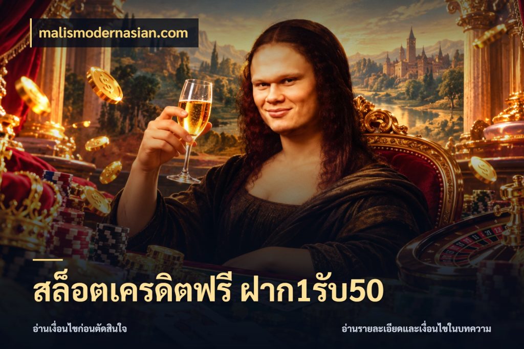 สล็อตเครดิตฟรี ฝาก1รับ50 โปรกับเกมที่ชอบเลือกให้ตรงสไตล์ ในมุม malismodernasian.com