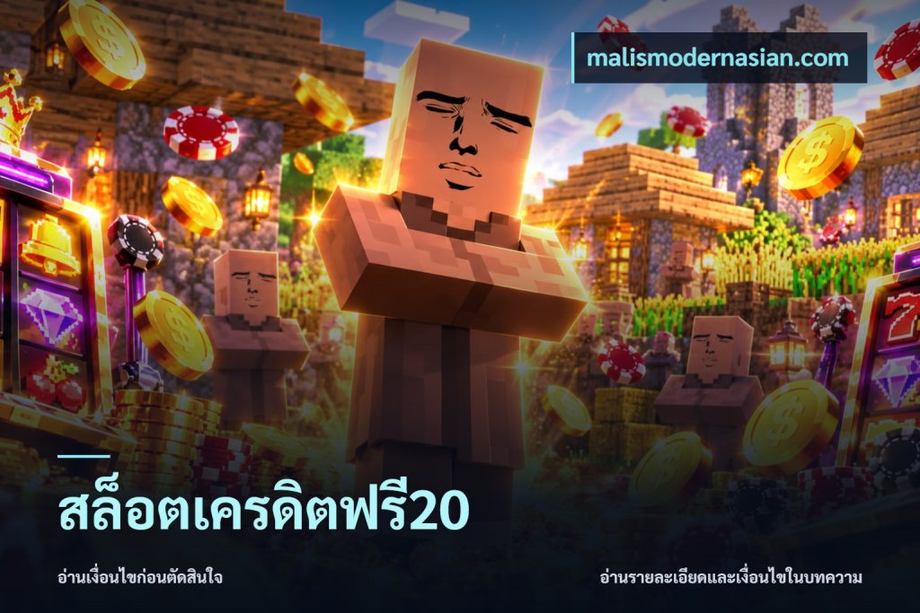 สล็อตเครดิตฟรี20