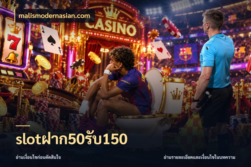 slotฝาก50รับ150 ยอดฝากและยอดรับในมุมของคนชอบลุ้น กับ malismodernasian.com