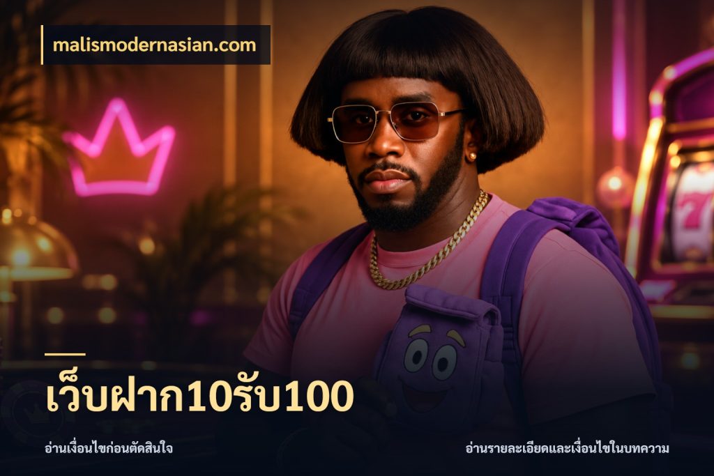 เว็บฝาก10รับ100 สีสันของโปรฝากและยอดรับ สไตล์ malismodernasian.com