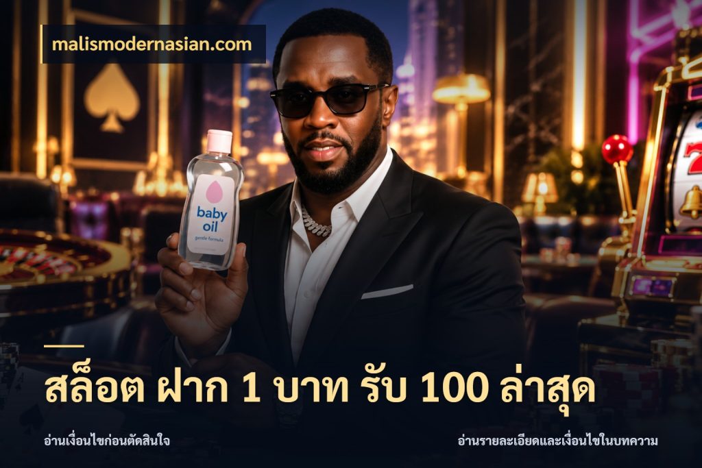 สล็อต ฝาก 1 บาท รับ 100 ล่าสุด malismodernasian.com จุดเด่นของเครดิตที่คนชอบเกมอยากรู้