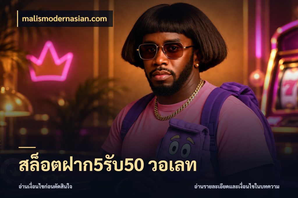 สล็อตฝาก5รับ50 วอเลท สายโบนัสเลือกจังหวะสนุกได้อย่างไร ในมุม malismodernasian.com