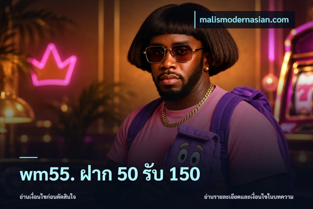 wm55. ฝาก 50 รับ 150