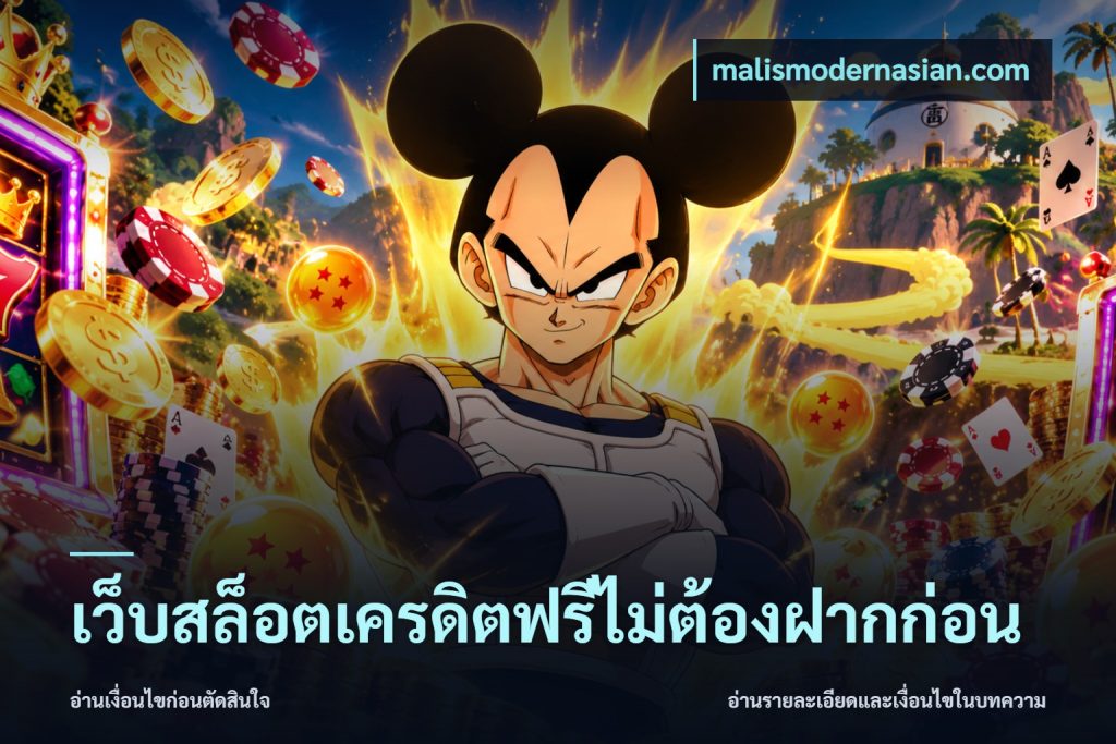 เว็บสล็อตเครดิตฟรีไม่ต้องฝากก่อน