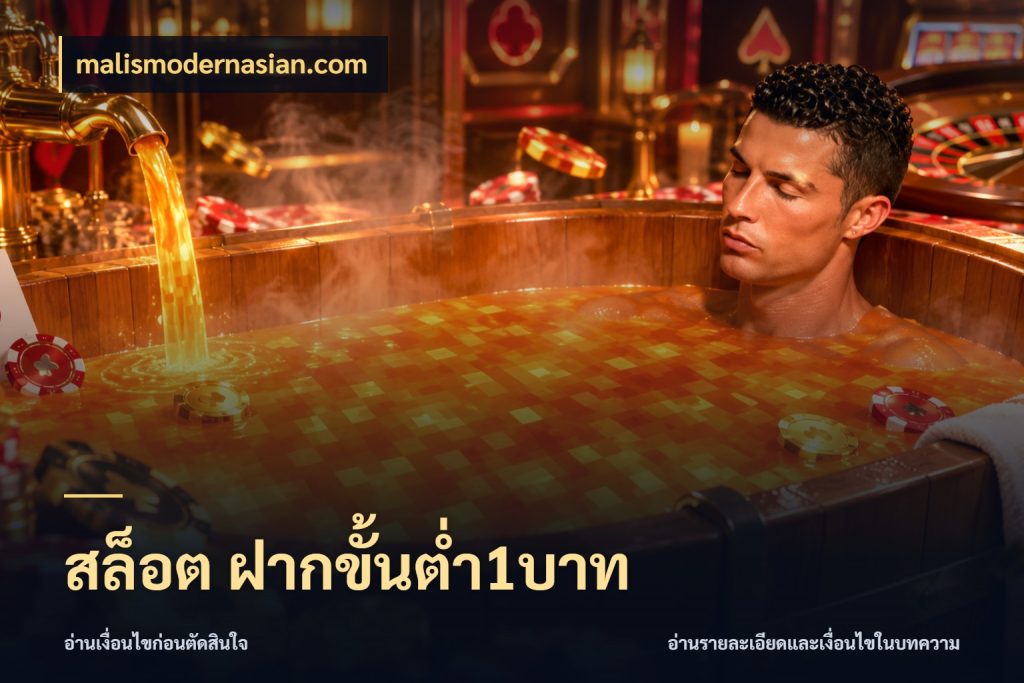 สล็อต ฝากขั้นต่ำ1บาท จำนวนเริ่มต้นกับรายละเอียดที่สายเกมสนใจ กับ malismodernasian.com