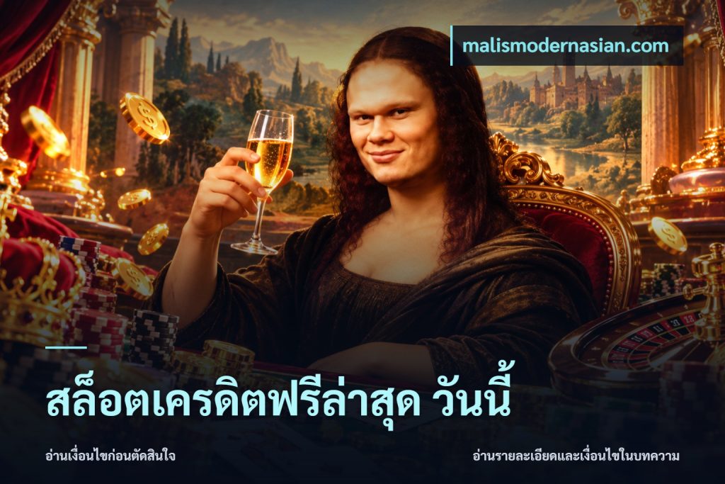 สล็อตเครดิตฟรีล่าสุด วันนี้