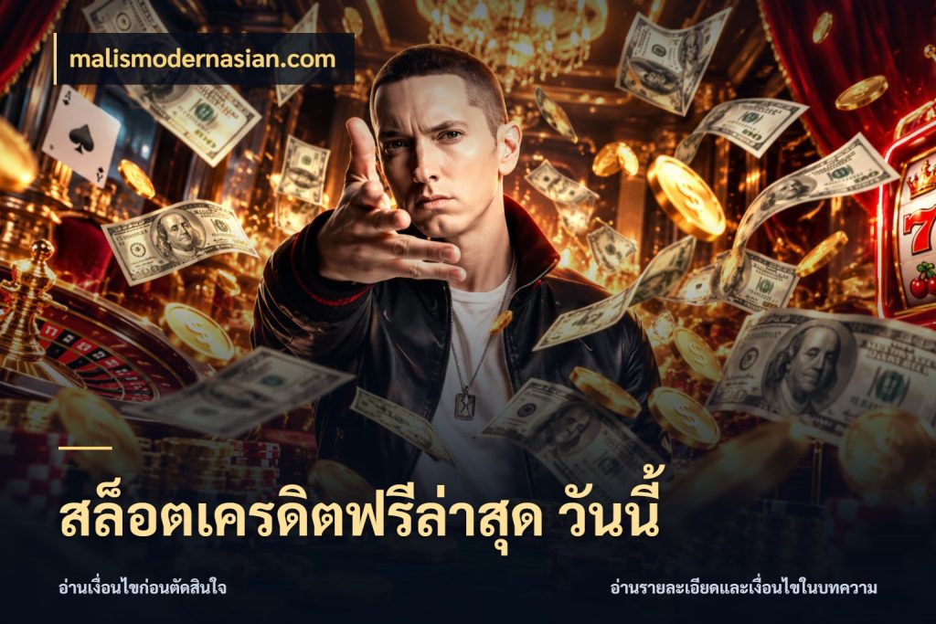 สล็อตเครดิตฟรีล่าสุด วันนี้ เครดิตฟรีกับจังหวะลุ้นที่คุณเลือก ในมุม malismodernasian.com
