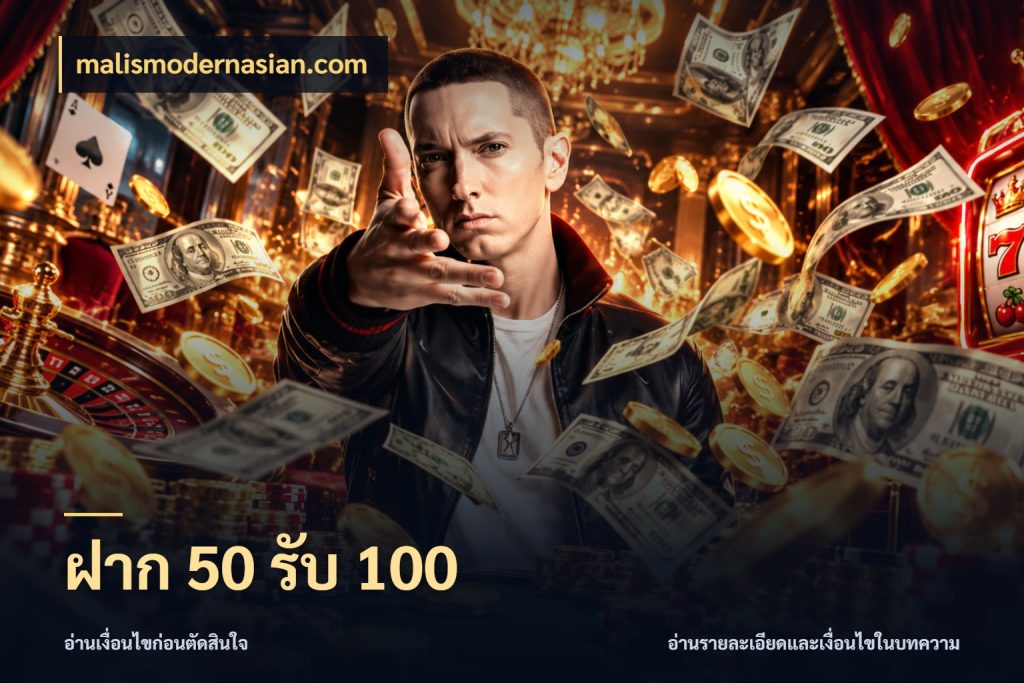 ฝาก 50 รับ 100 จุดเด่นของเครดิตที่คนชอบเกมอยากรู้ กับ malismodernasian.com