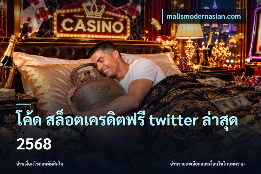 โค้ด สล็อตเครดิตฟรี twitter ล่าสุด 2568