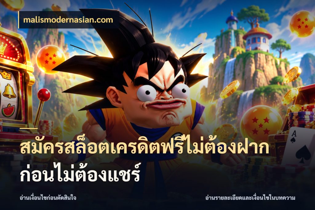 สมัครสล็อตเครดิตฟรีไม่ต้องฝากก่อนไม่ต้องแชร์ malismodernasian.com ชนิดเครดิตกับสิทธิ์ที่คุณอยากรู้