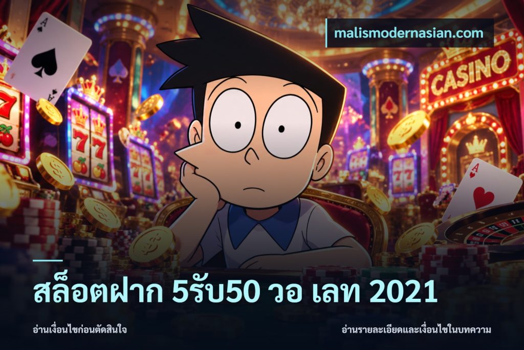 สล็อตฝาก 5รับ50 วอ เลท 2021